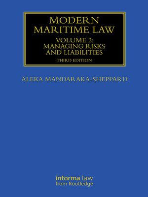 cover image of Modern Maritime Law (Volume 2)